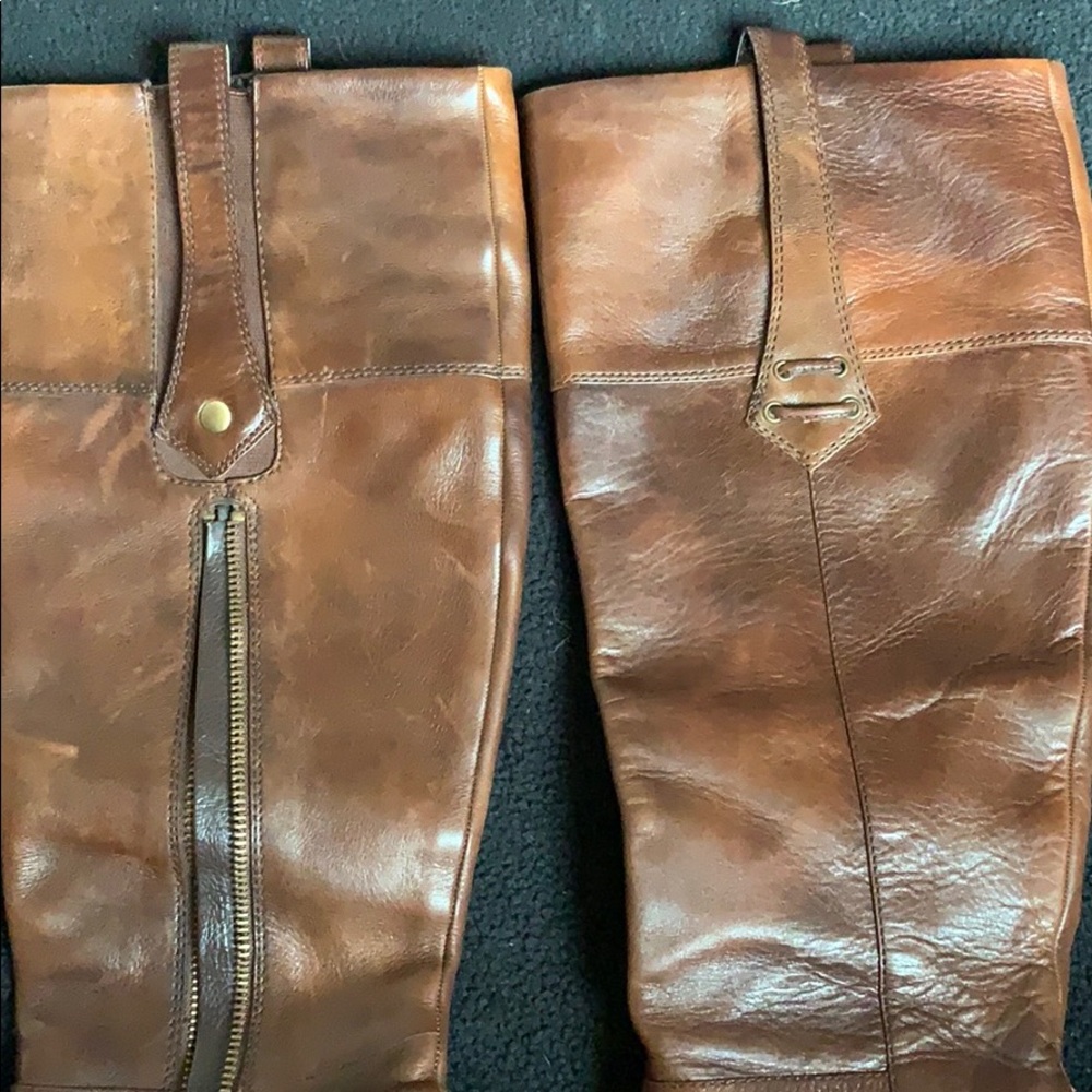 Nine West vintage brown leather boots size 6 1/2 - Picture 6 of 8